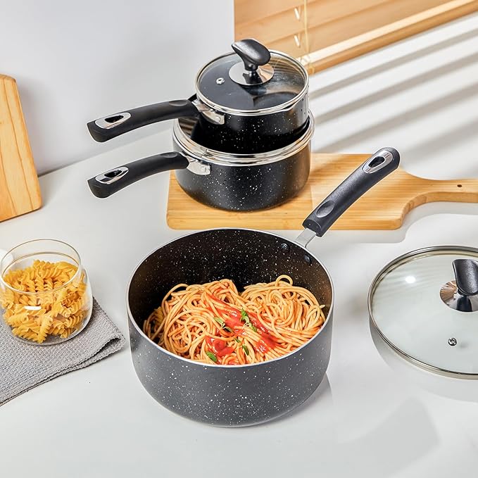 Nonstick Saucepan Set - Image 3