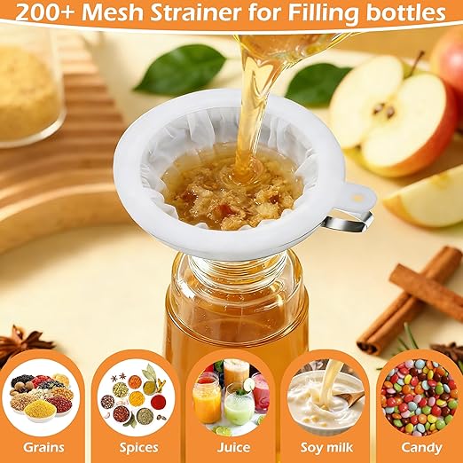 6 Pack Stainless Steel Canning Funnel - Image 4
