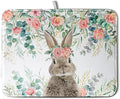 Easter Rabbit Dish Drying Mats for Kitchen Counter Easter Spring Watercolor by Kwlegh