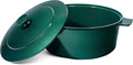 Granitestone Dutch Oven, 6.5 Quart Ultra Nonstick Enameled Lightweight Aluminum by Granitestone+