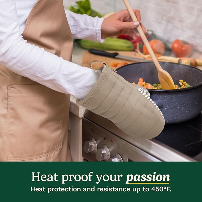 Cuisinart Mini Oven Mitts – 5.5” x 8” Heat-Resistant Kitchen Mitts - Image 3