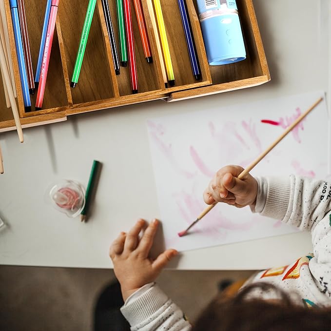 Expandable Acacia Kitchen Drawer Organizer - Image 7