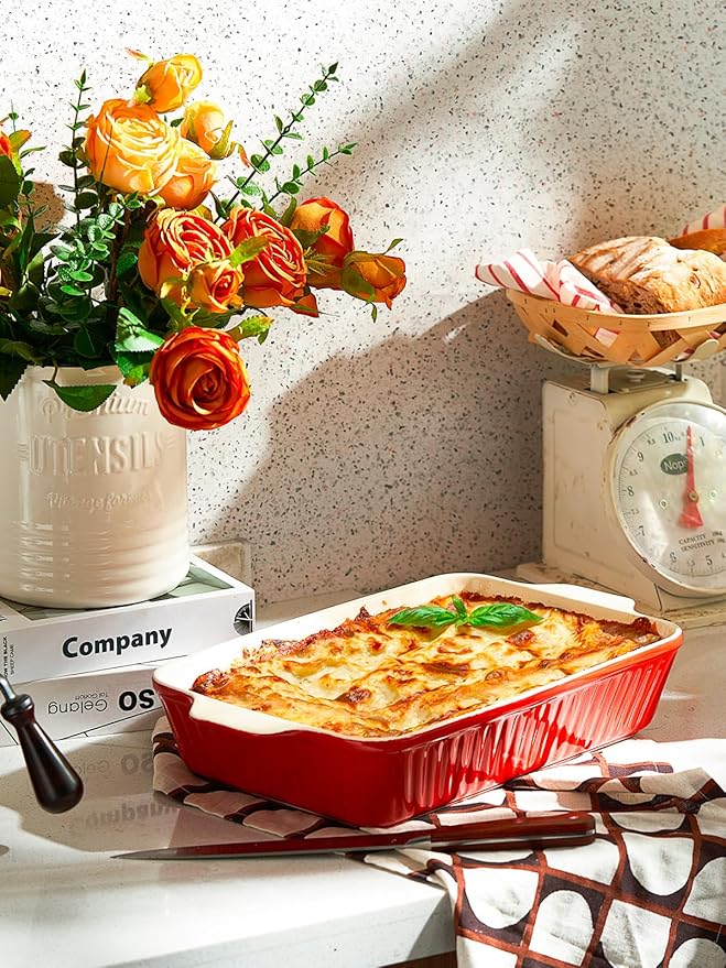 DOWAN 9x13-inch Deep Casserole Baking Dish - Image 6
