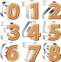 Number Cookie Cutter Set 3 Inch by Xzhloym