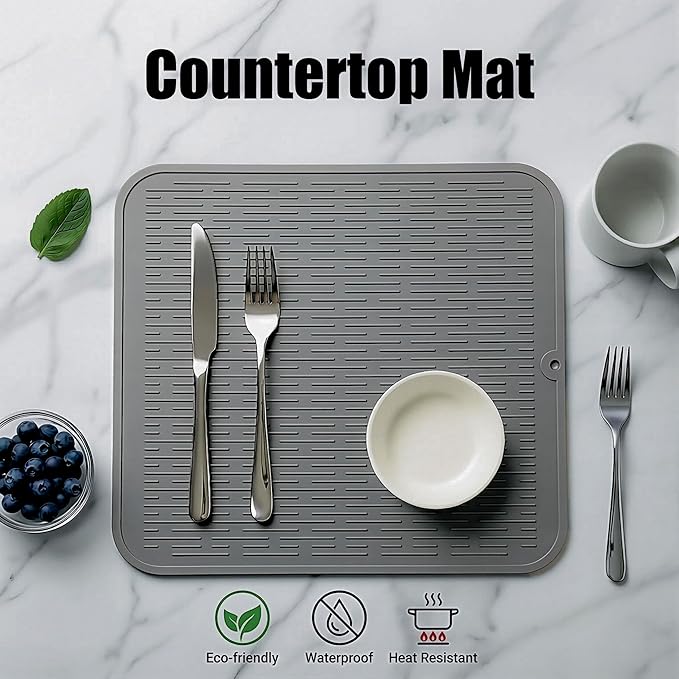 MicoYang Silicone Dish Drying Mat - Image 3