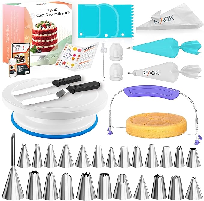 RFAQK 90PCs Cake Decorating Kit by RFAQK