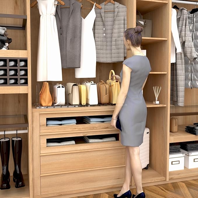 SPACEKEEPER Adjustable Shelf Divider - Image 6
