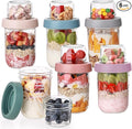 Wells 6 Pack Overnight Oats Containers by Wells