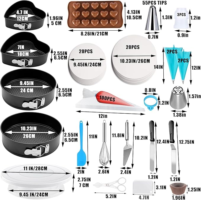 540PCS Cake Decorating Kit - Image 2
