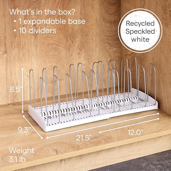 YouCopia StoreMore Expandable Pan and Lid Rack - Image 6