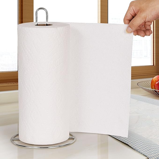 Paper Towel Holder Countertop, Kitchen Paper Towel Stand Holder - Image 4