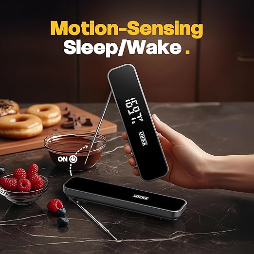 0.3 Sec Instant Read Meat Thermometer Digital, Food Thermometer - Image 8