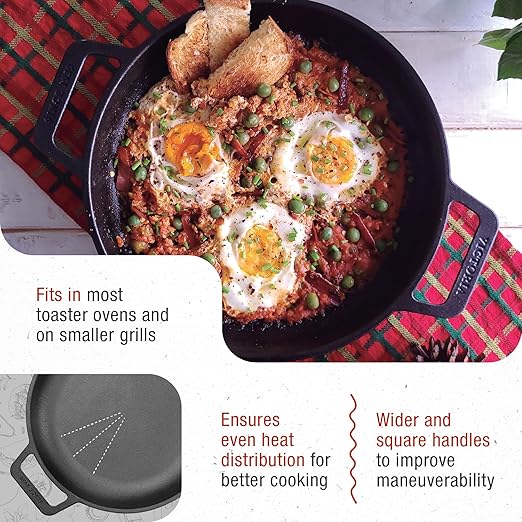Victoria Cast Iron Round Skillet - Image 4