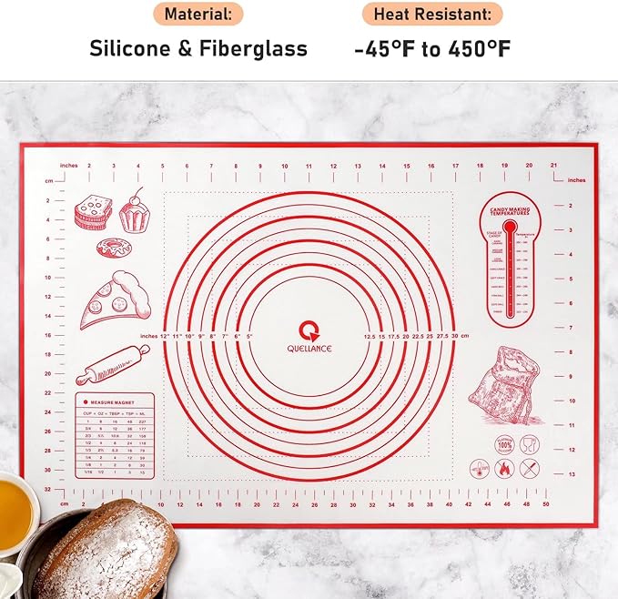 Silicone Pastry Baking Mat Dough - Image 2