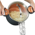 Gotham Steel 5 Quart Stock Pot Multipurpose Pasta Pot by GothamSteel