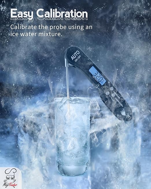 Instant Read Meat Thermometer, 1.2s Fast Read, ±1°F Accuracy, -58°F to 572°F - Image 8