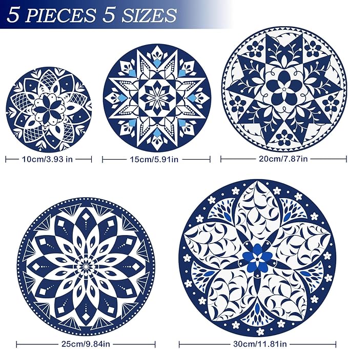 5 Pieces Bowl Covers Reusable, 5 Size Elastic Cloth Bowl Covers - Image 2
