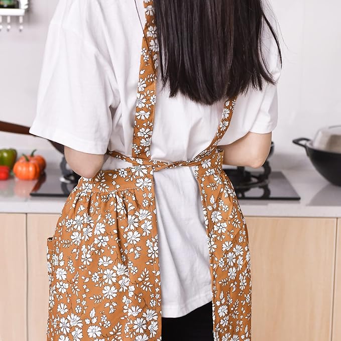 Pinknoke Vintage Pinafore Apron Dress - Image 7