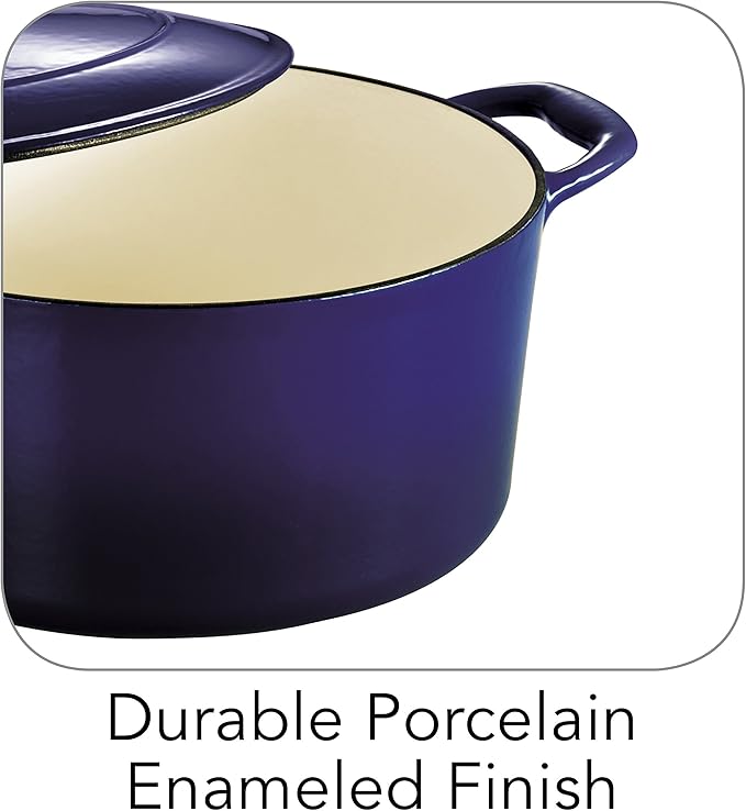 Tramontina Bestow Enameled Cast Iron Dutch Oven Pot - Image 4