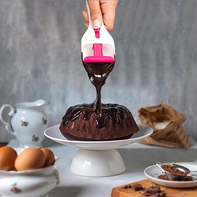 2Pcs Cupcake Scoop Batter Dispenser – One-Touch Sliding Button Dispenses Baking - Image 7