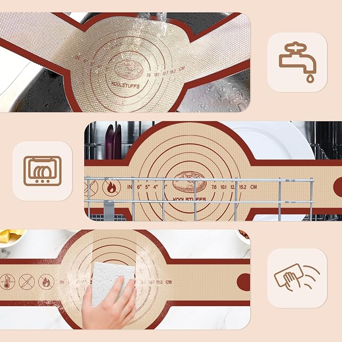 Silicone Bread Sling for Dutch Oven, Easy and Safe Sourdough Transfer, - Image 5