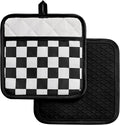 Ohocut Checkered Pot Holder, Silicone Pot Holders by Ohocut