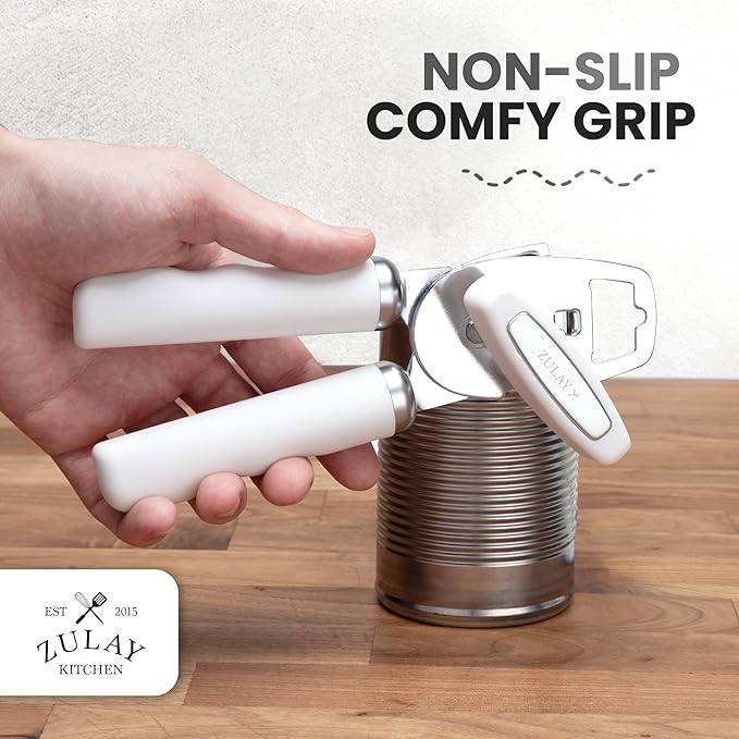 Zulay Kitchen Heavy Duty Stainless Steel Can Opener Manual - Image 5