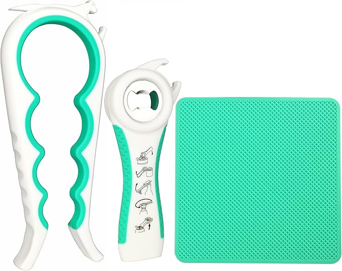 Latest Jar Opener and 5 in 1 Bottle Opener by Otstar