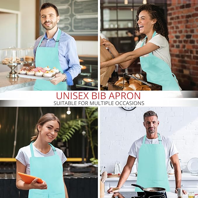 Utopia Kitchen 2 Pack Bib Apron, Adjustable - Image 5