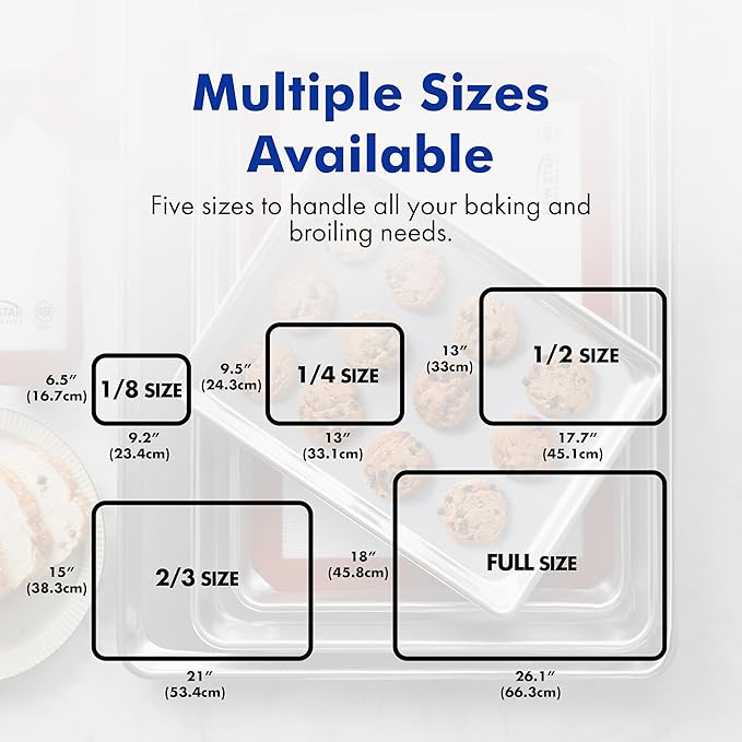 New Star Foodservice Commercial-Grade 18-Gauge Aluminum Sheet Pan/Bun Pan XL - Image 8