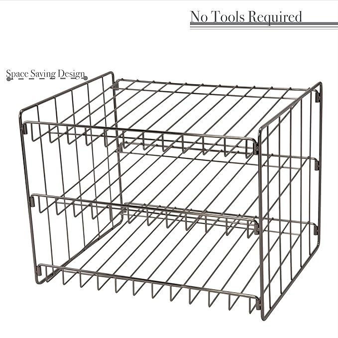 Kitchen Details 3 Tier Can Organizer | Canned Food Storage Rack | Kitchen - Image 4
