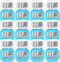 Timer for Kids Teachers Digital Kitchen Timers for Cooking Large Magnetic by AOUCE
