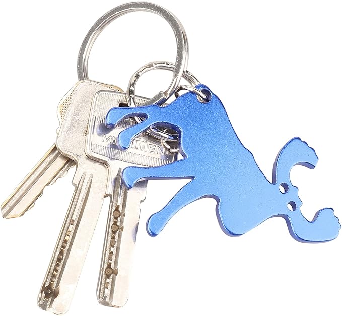 SWATOM Moose Keychain Bottle Opener Beer Opener Tool Key Tag Chain Ring - Image 6