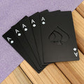 Card Bottle Opener, Yoption 5 Pcs Stainless Steel Credit Card Size Beer Bottle by Yoption
