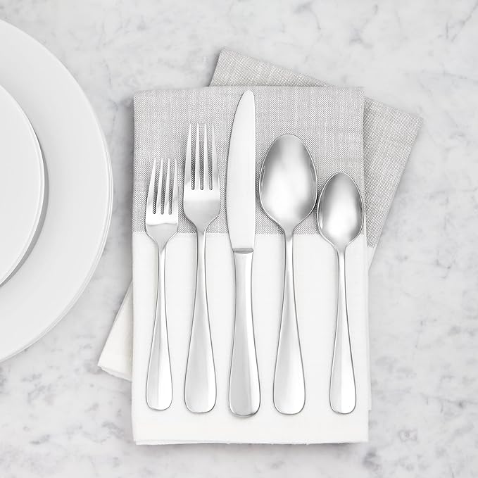 Amazon Basics Stainless Steel Dinner Forks - Image 7