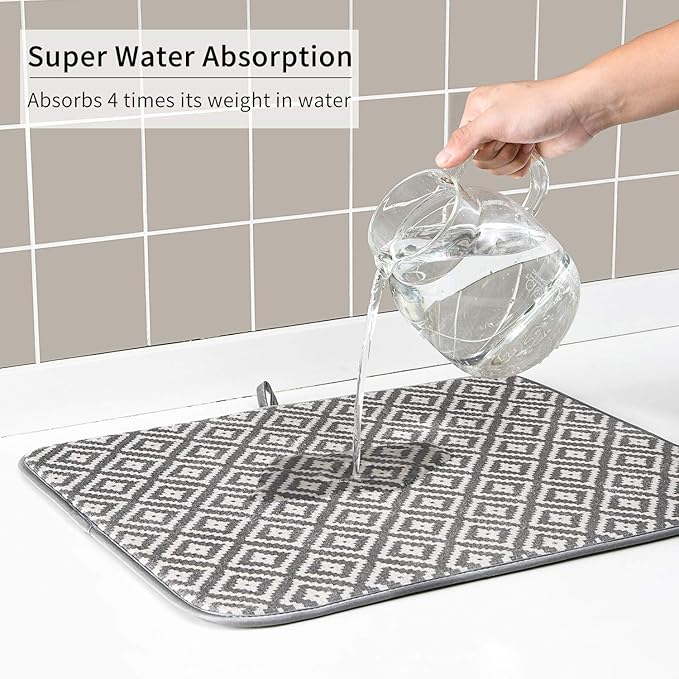 SUBEKYU Microfiber Dish Drying Mat - Image 7