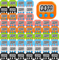 54 Pcs Kitchen Timer Bulk with Small Magnetic Backing Stand Liubeili Digital by Liubeili