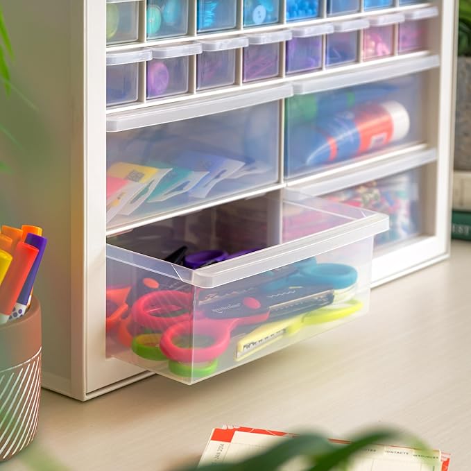 IRIS USA Small Parts Storage Cabinet, Made in USA, 36-Drawer Organizer - Image 8