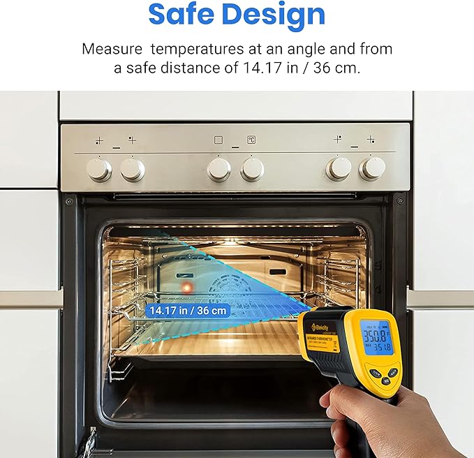 Etekcity Infrared Thermometer Laser Temperature Gun 1080, -58°F~ 1130°F - Image 10