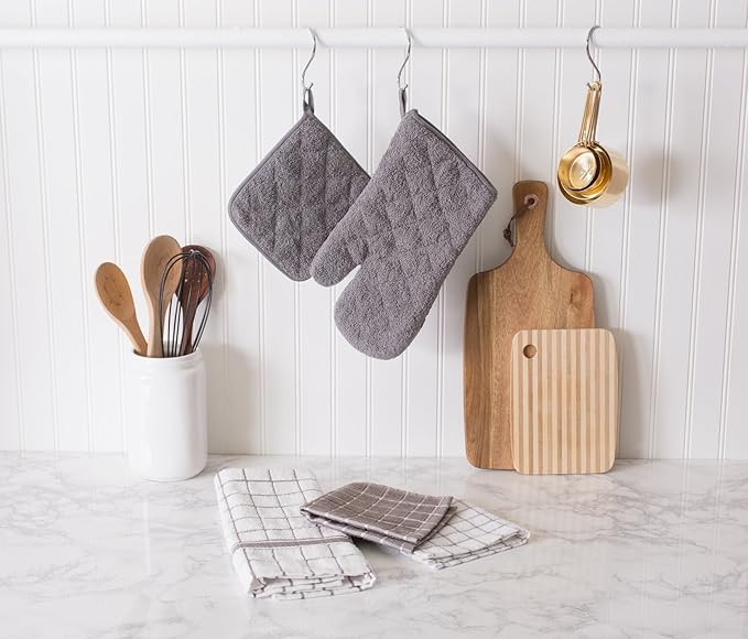 DII Basic Terry Collection Quilted 100% Cotton, 3 Piece - Image 2
