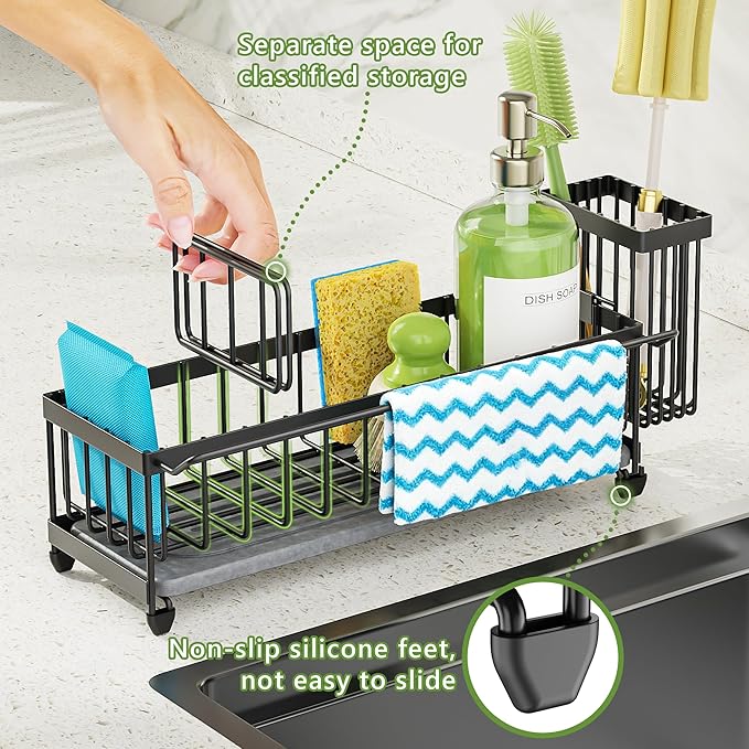 Cisily Large Sink Caddy Organizer - Image 6