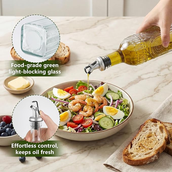 WERTIOO Olive Oil Dispenser Bottle - Image 3