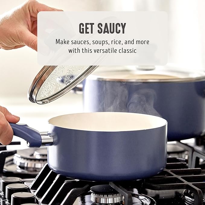 GreenLife 2 Quart Nonstick Saucepan - Image 5