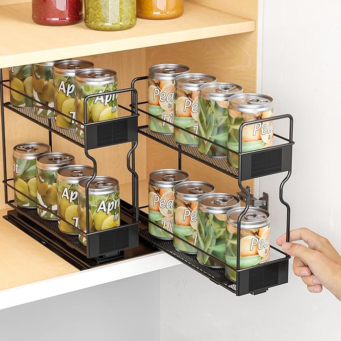 SpaceAid Pull Out Spice Rack Organizer - Image 5