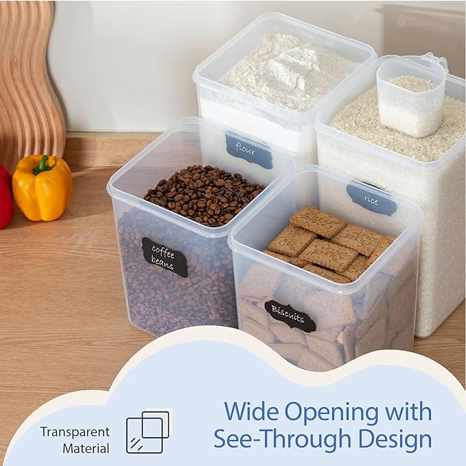 Chef's Path Large Airtight Food Storage Containers - Image 5