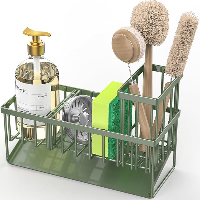 Cisily Kitchen Sink Caddy, Sponge Holder - Image 7