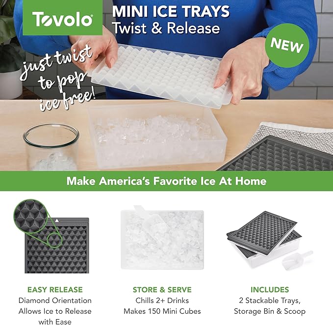 Tovolo Mini Ice Cube Tray Set - Image 2