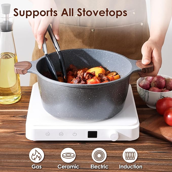 SENSARTE Nonstick Stock Pot - Image 5