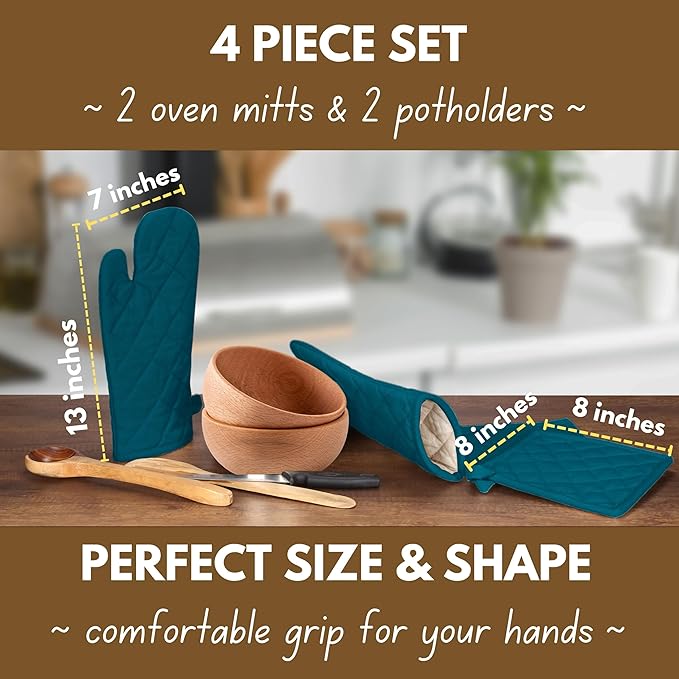 Native Fab Pot Holders and Oven Mitts Sets - Image 2