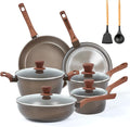 12Pcs Pots and Pans Set, Nonstick Cookware Sets, Non Stick Pots and Pan Set by RATWIA
